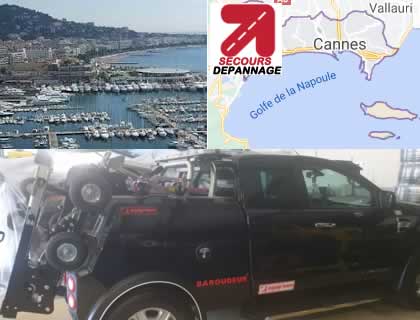 Dépannage auto et poids lourds Cannes