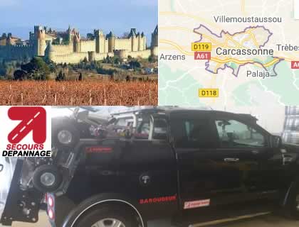 Dépannage auto poids lourds Carcassonne