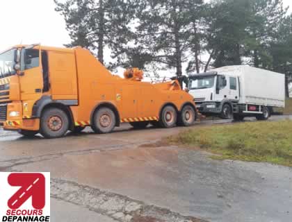 Dépannage et remorquage poids lourds