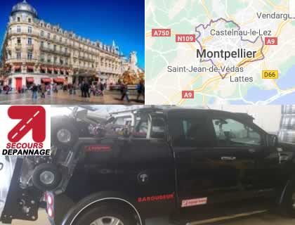 Dépannage auto poids lourds Montpellier