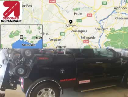 Dépannage auto poids lourds Nîmes