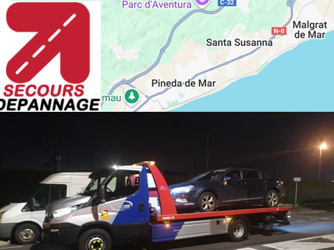 Dépannage auto moto camping-car Pineda de Mar