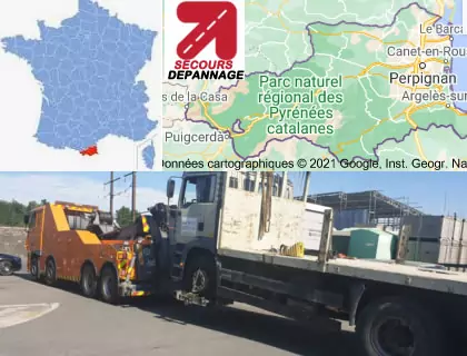 Dépannage auto et poids lourds Pyrénées-Orientales (66)