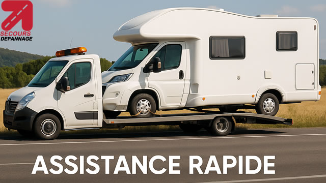 Dépannage remorquage camping-car
