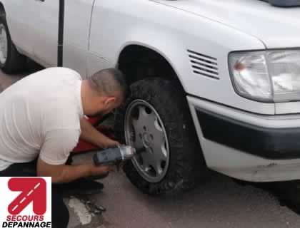 Réparation pneus