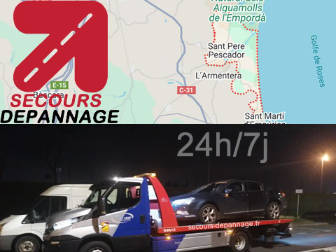 Dépannage auto moto camping-car Sant Pere Pescador